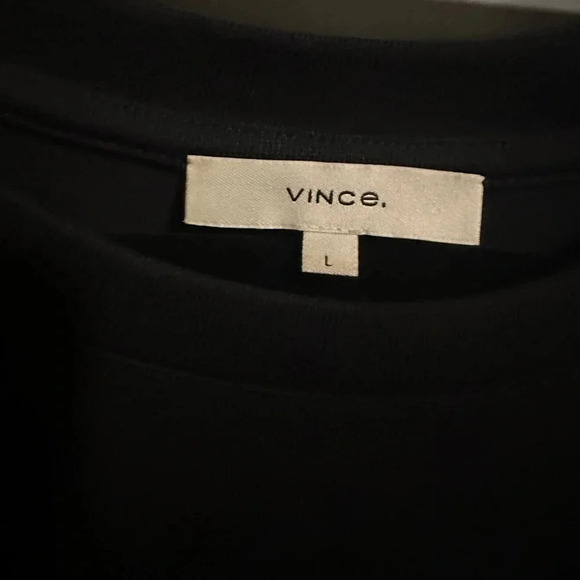 Vince Short Sleeve Tie-Waist Dress NWT Size large - Picture 5 of 10